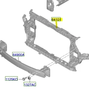 Dodaj do koszyka Wzmocnienie czołowe pas przedni Kia SPortage 21-25