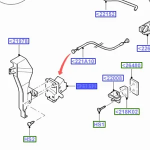 Dostępne od ręki Zamek drzwi prawy przód focus MK1 FORD - wyprzedaż