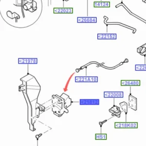 Zamek drzwi prawy przód focus MK1 FORD - wyprzedaż Darmowy zwrot