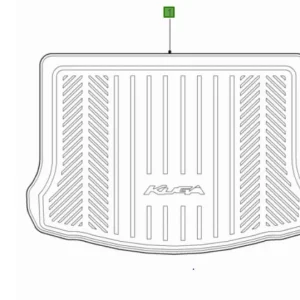 Wykładzina bagażnika 20082012 Tani