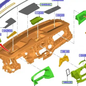 Popularny Wykładzina schowka pasażera Ford Transit 2014 - wyprzedaż