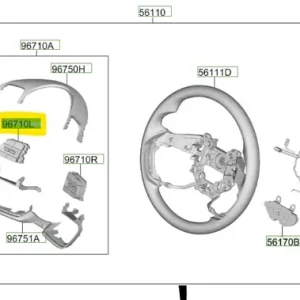 Premium Wyłącznik zdalnego sterowania Hyundai Tucson (2021) OE - wyprzedaż
