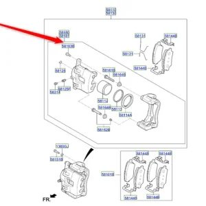 Zacisk hamulcowy lewy przód 2016 2018 Bezpieczne zakupy