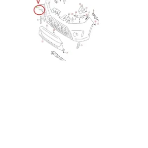 Tani Zaślepka zderzaka Suzuki