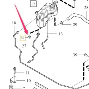 Zniżka Zatyczka chłodnicy Volvo