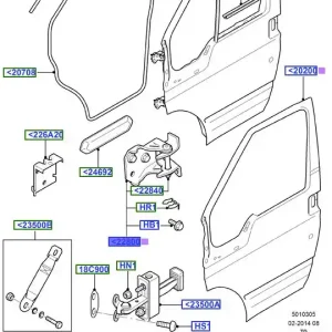 Zawias dolny drzwi przednich TT9 20062014 Sprawdź teraz