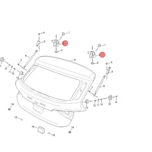 Zawias klapy bagażnika prawy MG3 2024 Oferta
