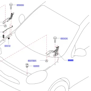 Szybka wysyłka Zawias maski lewy nissan micra - wyprzedaż