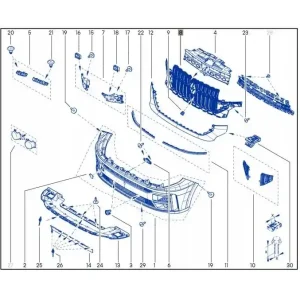 Zderzak Wysoka jakość