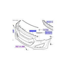 Premium Zderzak przedni