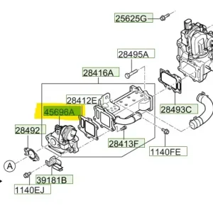 Premium Zawór EGR Hyundai I20 - wyprzedaż