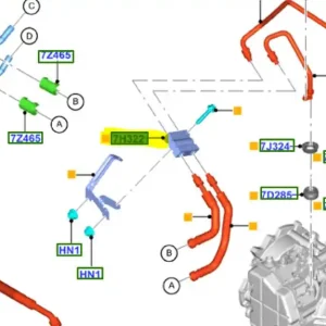 Zawór układu chłodzenia skrzyni biegów Ford Mondeo MK5 - wyprzedaż Wybór klientów