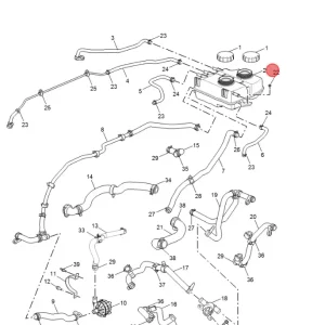 Super okazja Zbiorniczek płynu chłodzącego mg hs 2024