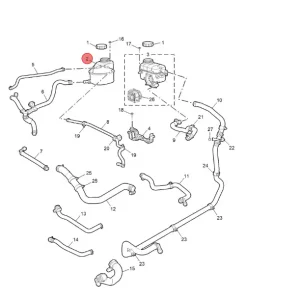 Ekspresowa dostawa Zbiorniczek płynu chłodzącego MG3 2024 hybryda