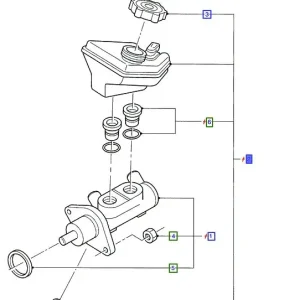 Zbiorniczek wyrównawczy forma cougar mondeo MK2 Kup online