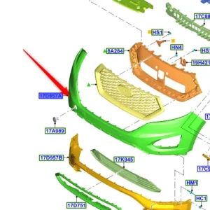 Nowy Zderzak przedni 2015