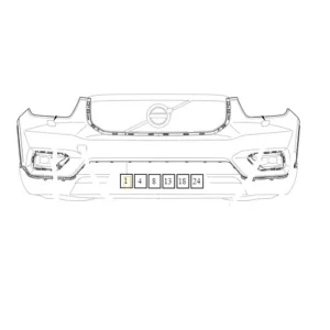 Oferta czasowa Zderzak przedni 2018 – w kolorze 717