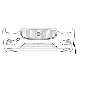 Kup teraz Zderzak przedni 2018 w kolorze 477 Volvo