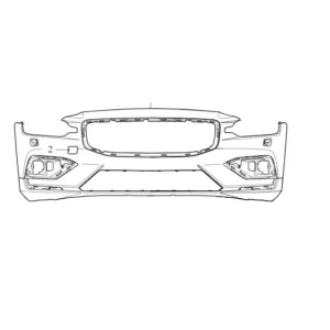 Niska cena Zderzak przedni 2019 – w kolorze 717