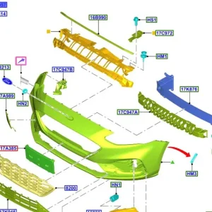 Szybka wysyłka Zderzak przedni focus 2018FORD - wyprzedaż