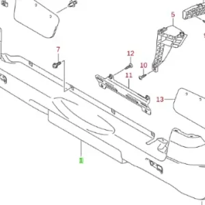 Oferta czasowa Zderzak tylny Suzuki