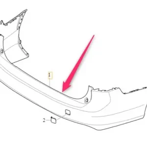 Zderzak tylny V90 Volvo Okazja
