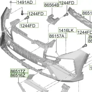 Nie przegap Zderzak przedni Hyundai Tucson
