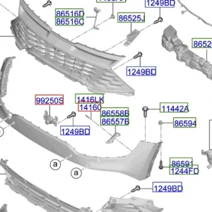Szybka wysyłka Zderzak przedni Kia Sportage Hybrid 21-25