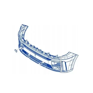 Ostatnia szansa Zderzak przedni master iv 4 halogeny czujniki parkowania oe