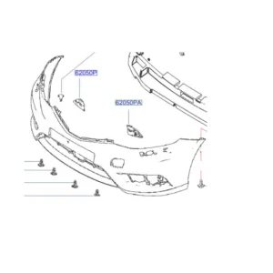 Ostatnie sztuki Zderzak przedni NISSAN