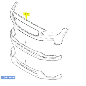Zderzak przedni Volvo S90 2017 Szybka dostawa