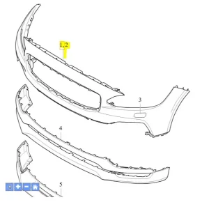 Zderzak przedni Volvo S90 V90 2017 Tylko do końca tygodnia