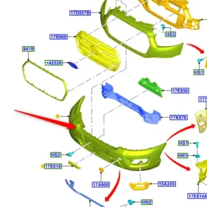 Zderzak przód FORD Okazja