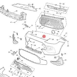 Zderzak przód mg hs (gen 1) Ostatnia szansa
