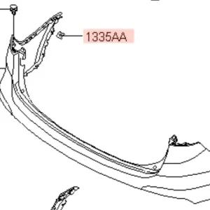 Zderzak tylny grand fe Hyundai Bezpieczna płatność