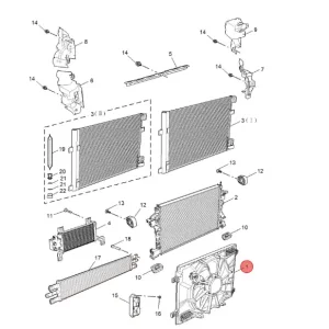 Zespół wentylatora MG3 2024 hybryda Popularny