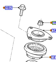 Oferta Zestaw amortyzatora przód