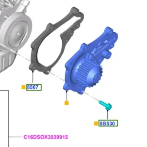 Tani Zestaw naprawczy pompy wody FORD