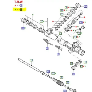 Szybka wysyłka Zestaw naprawczy pompy wspomagania escort orion FORD - wyprzedaż