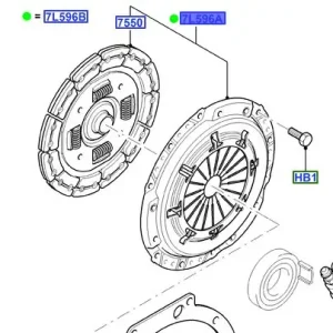 Zestaw naprawczy sprzęgła 20022013 Dostępne od ręki