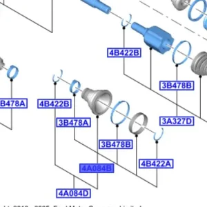 Zestaw osłon przeciw kurzowych przód Ford Transit 2014 - wyprzedaż Bezpieczne zakupy