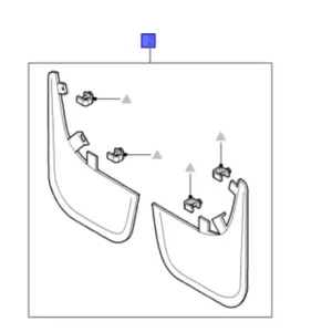 Ostatnia szansa Zestaw chlapaczy tylnych Ford Focus MK2 Cmax