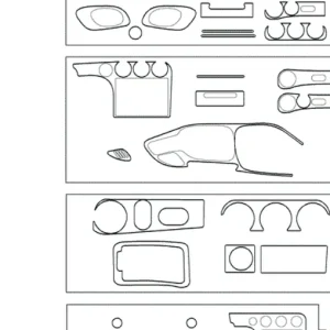 Szybka wysyłka Zestaw dekorów carbon mondeo 9202 FORD - wyprzedaż