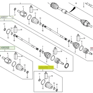 Okazja Zestaw osłon przedniej osi lewa strona Hyundai I20 (2018) - wyprzedaż