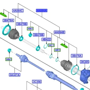 Zamów dziś Zestaw osłon przegubów półosi 20132019