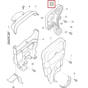 Zestaw paska rozrządu Volvo S60 V70 C70 Zamów dziś