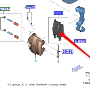 Zestaw klocków hamulcowych FORD Zniżka
