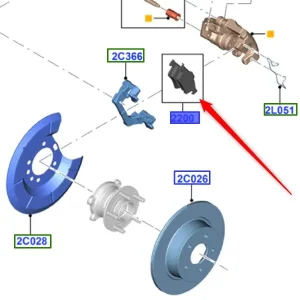 Sprawdź teraz Zestaw klocków hamulcowych tylnych