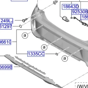Nie przegap Zestaw lampek oświetlenia tablicy rejestracyjnej tył Kia Picanto 2024