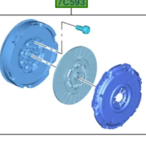 Rabat Zestaw sprzęgła Ford Transit 2014 2.0 ECOBLUE